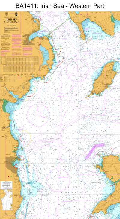 Admiralty Charts (BA1464, BA1970, BA1411) – Caernarfon Harbour Trust